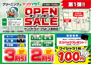 アルビス金田店 OPEN！のチラシ