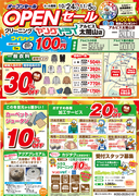 アルビス太閤山店 オープンのチラシ