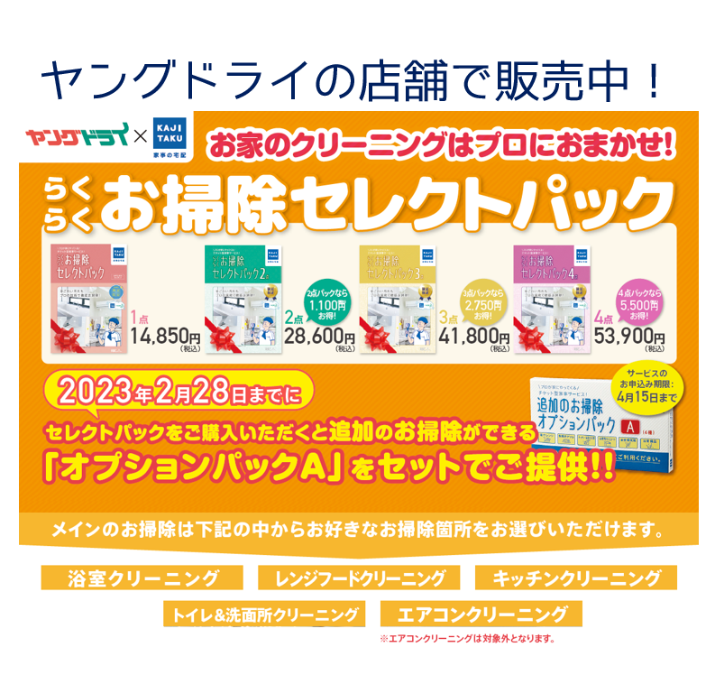 お掃除セレクトパック (カジタク らくらくお掃除セレクトパック お掃除セレクトパック (カジタク らくらくお掃除セレクトパック